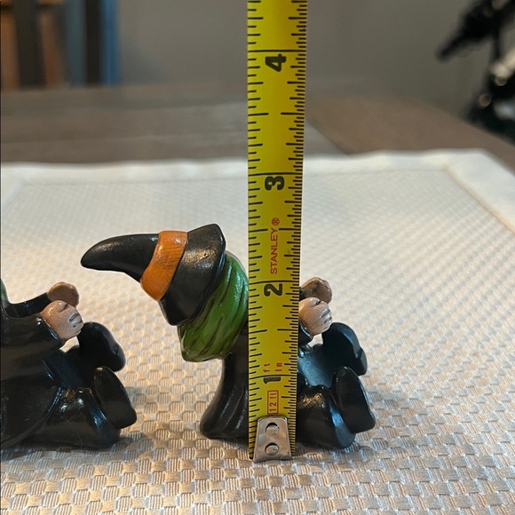 Rare Halloween Ceramic Witch Candleholders - Picture 12 of 15